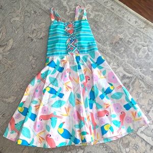 Eleanor Rose tropical dress